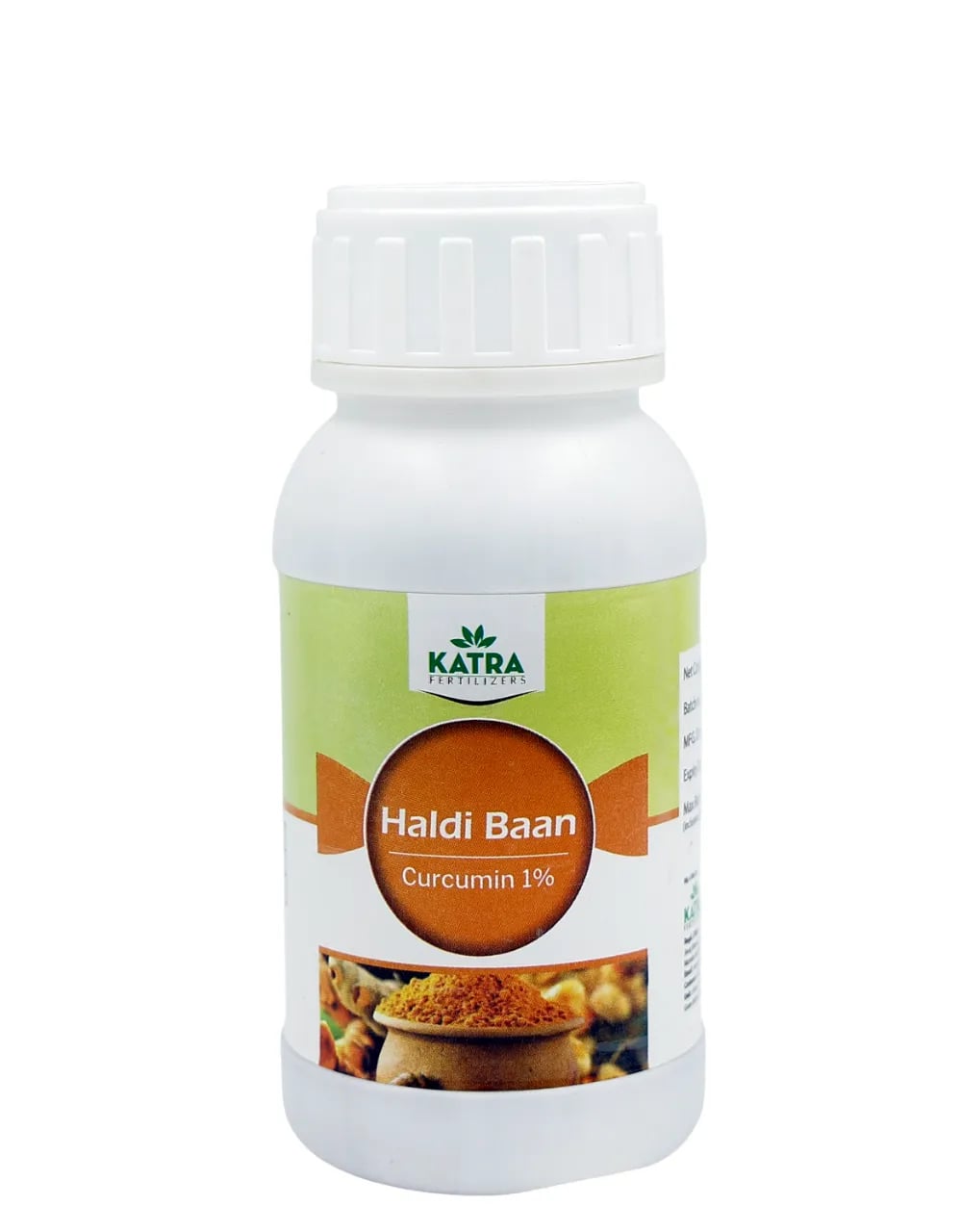 Katra Fertilizers Haldi Baan Curcumin 1% Botanical Fungicide, For Controlling Fungus Disease Like Early Blight, Downy Mildew