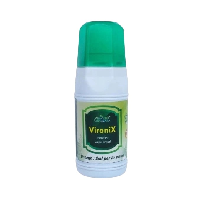 GBL Vironix Viricide, Effective For Leaf Curl, Mottle Virus, Disease Control And Immunity Boost In All Crops