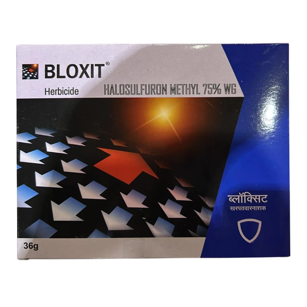 Godrej Bloxit Halosulfuron Methyl 75% WG Herbicide, Post Emergence, Weed Control In Cotton and Soybean Crops