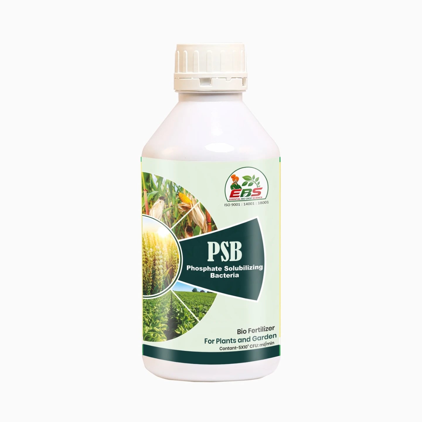 EBS PSB Phosphate Solubilising Bacteria Bio Fertilizer beneficial to pulses and useful in all crops and under all climates