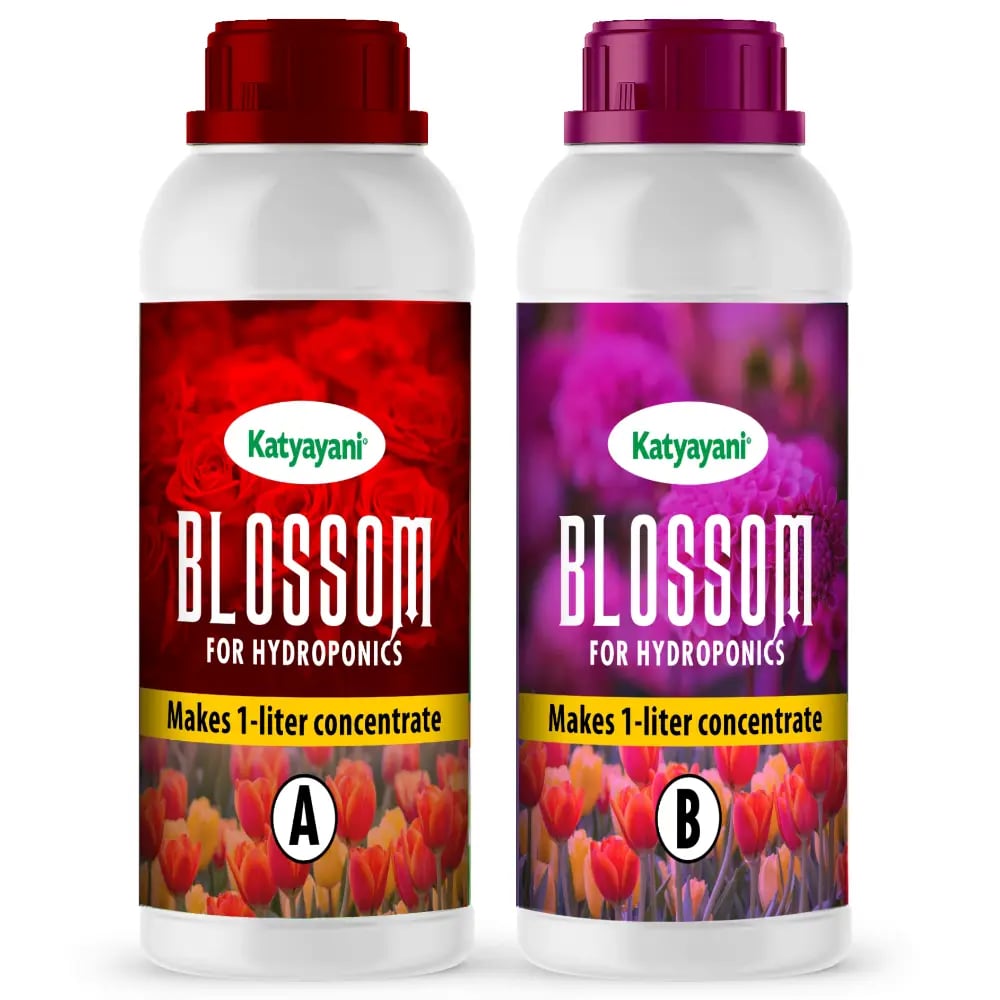 Katyayani BLOSSOM Hydroponic Nutrients For Tomatoes And Veggies, Across Different Growth Stages (A + B)