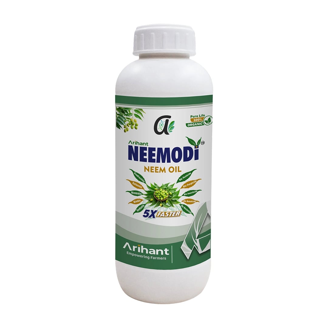 Arihant Neemodi Neem Oil (Azadirachtin 1500 PPM) Organic Bio Insecticide