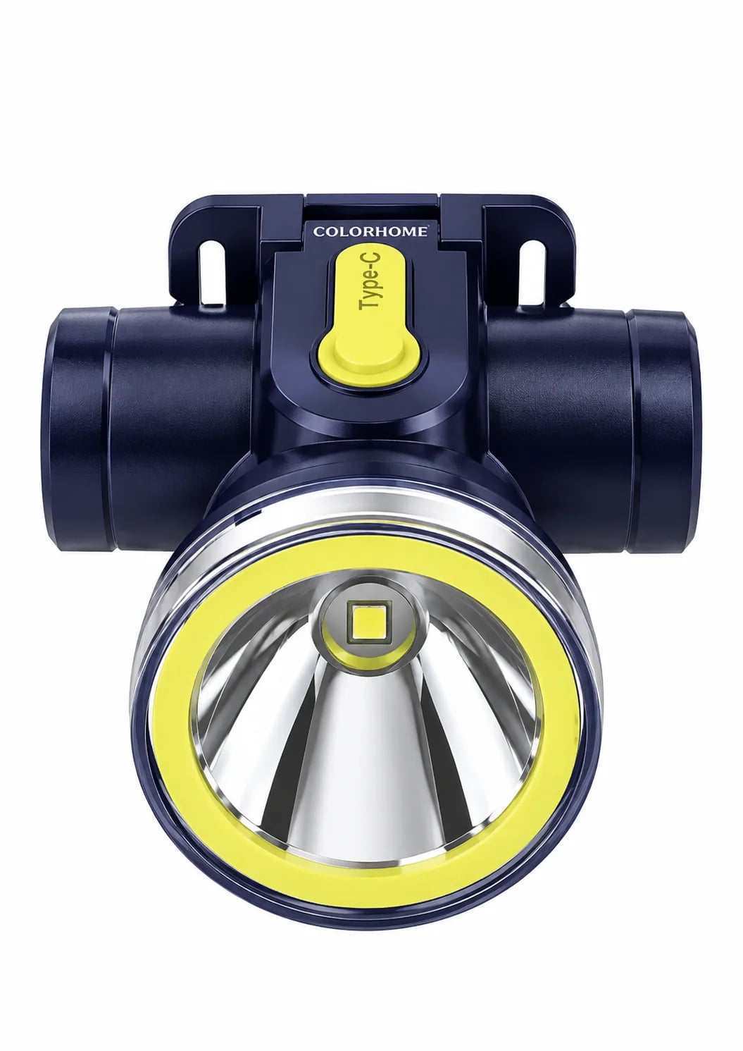 Radhe Agri Rechargeable Head Torch, Lithium-ion USB, 3W-500m Range, 3 Modes Belt Adjustable, Lighting Solution For Farmers, Outdoor Workers