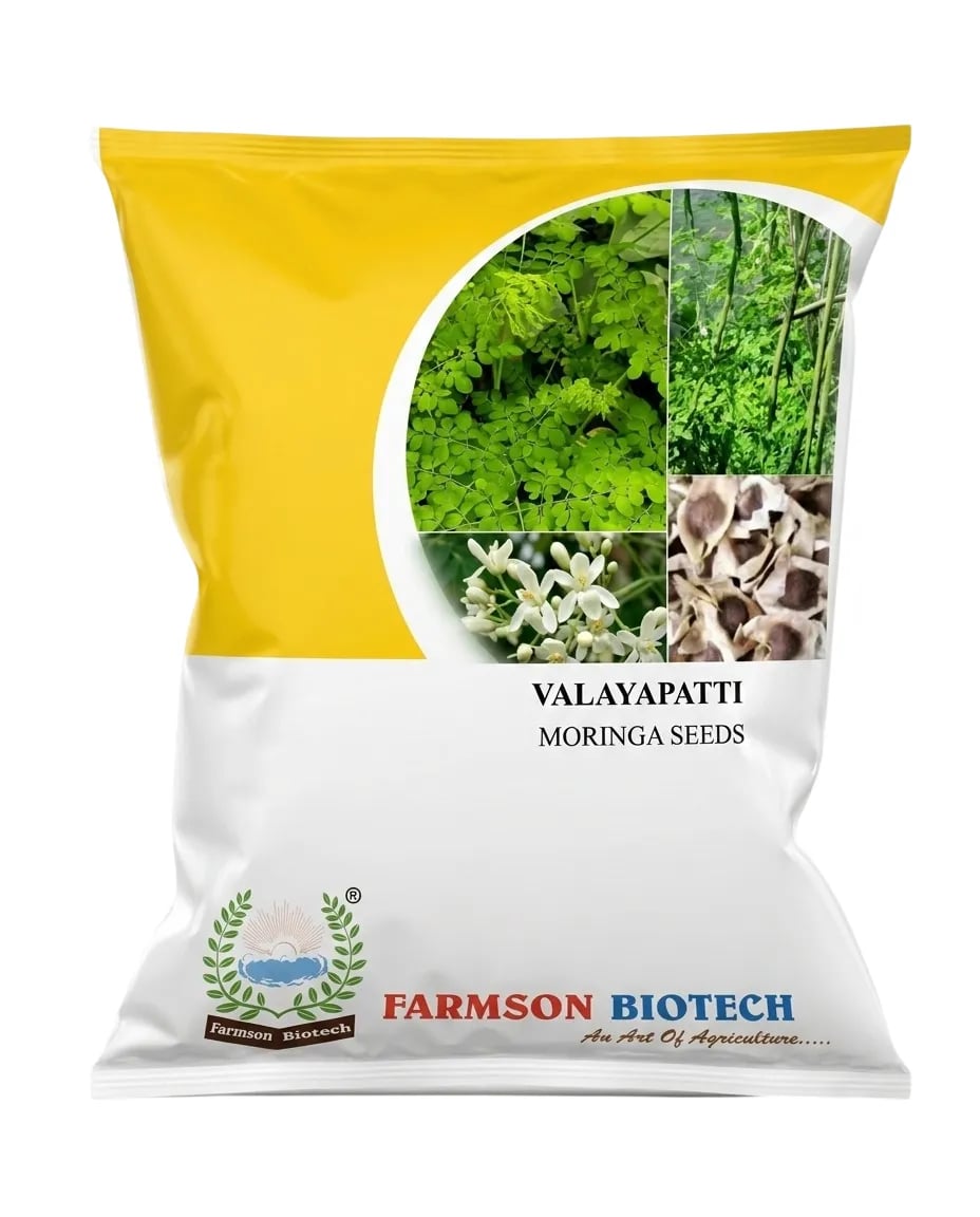 Farmson Valayapatti Drumstick Moringa Seeds High Yield Variety