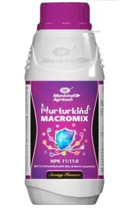 Mankind Nurturkind Macromix NPK 11:11:8 Plant Growth Regulator, For Root development