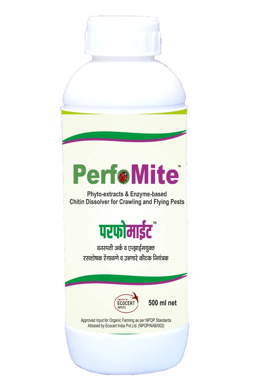 PerfoMite, Phyto Extracts and Enzyme Extracts Based Chitin Dissolvers For Crawling Pest, Ecocert Certified