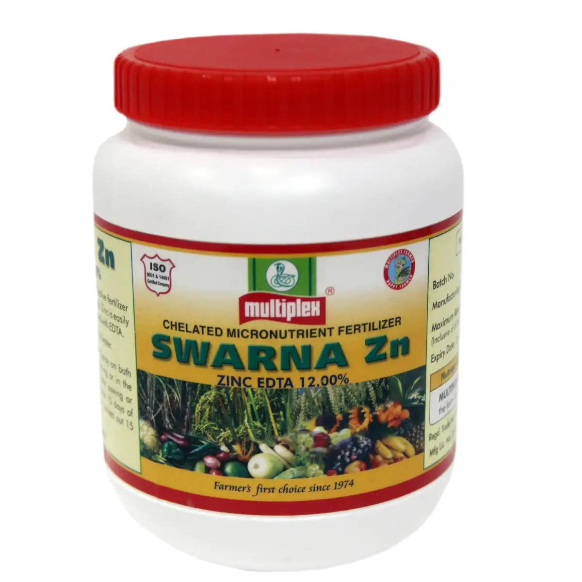 Multiplex Swarna Zinc - Chelated Micronutrient Fertilizer