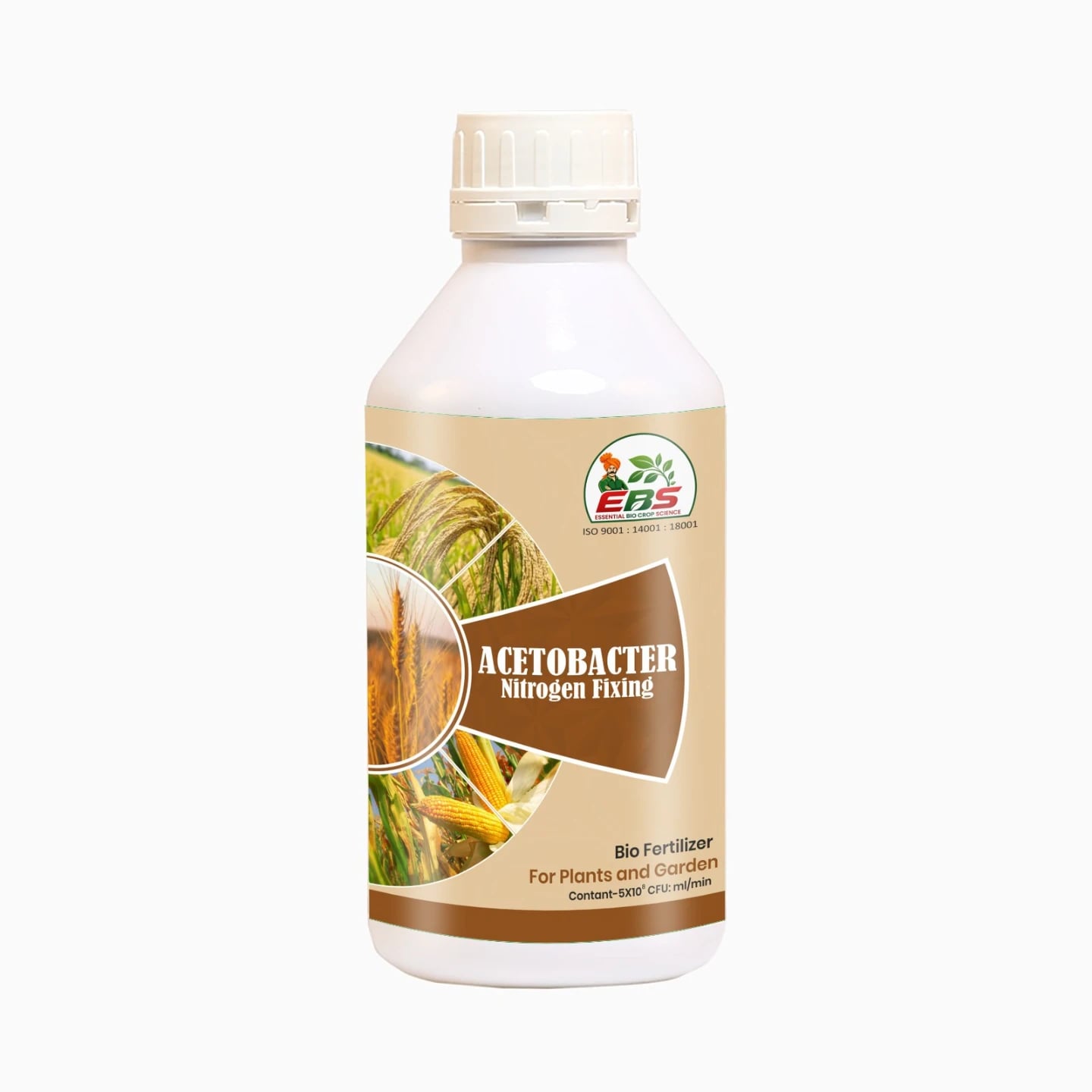 EBS Acetobacter Bio Fertilizer, Use For Plants, Crops & Home Garden, Nursery Etc.