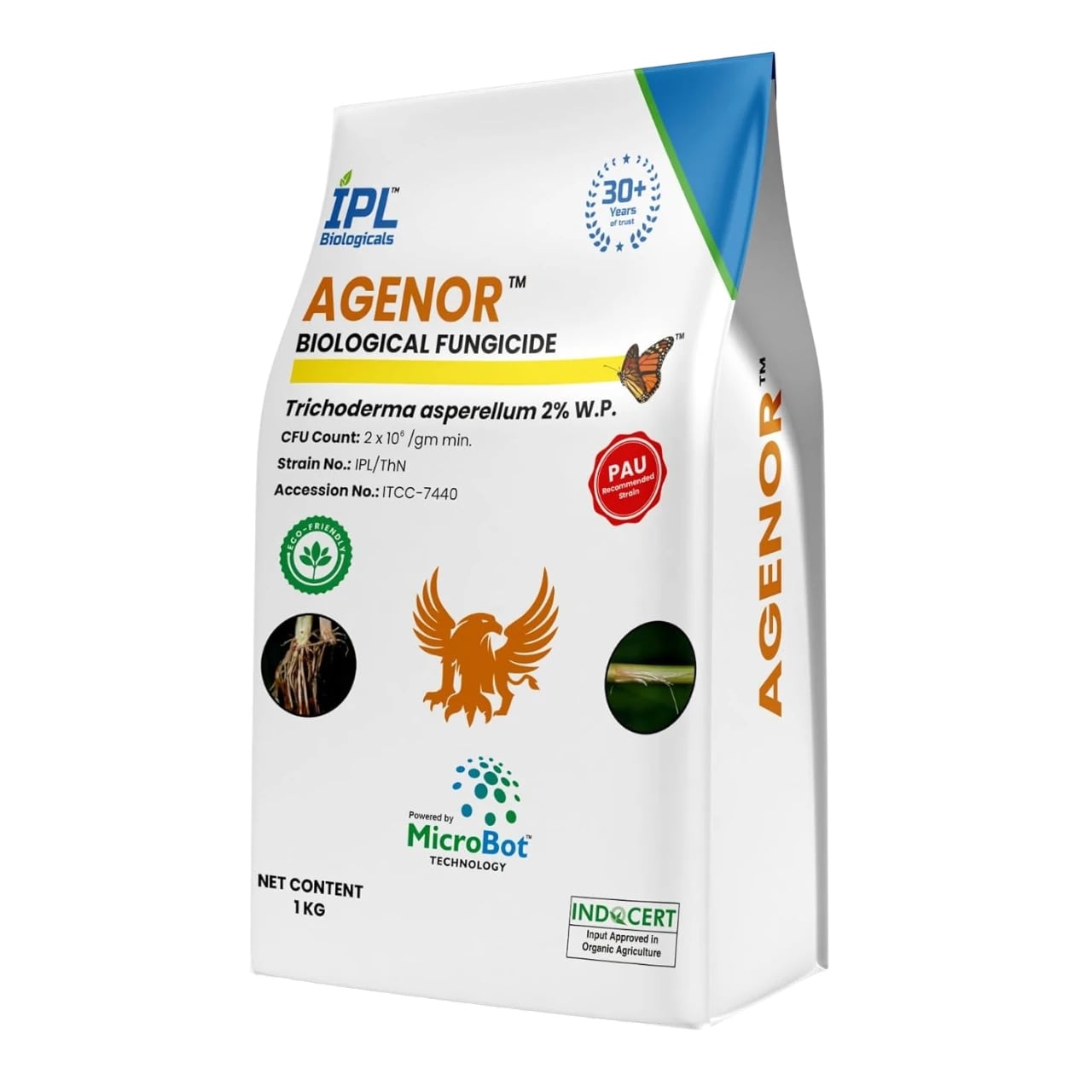 IPL Agenor Trichoderma Asperellum 2% WP Fungicide, Suitable For Root And Soil Disease Control