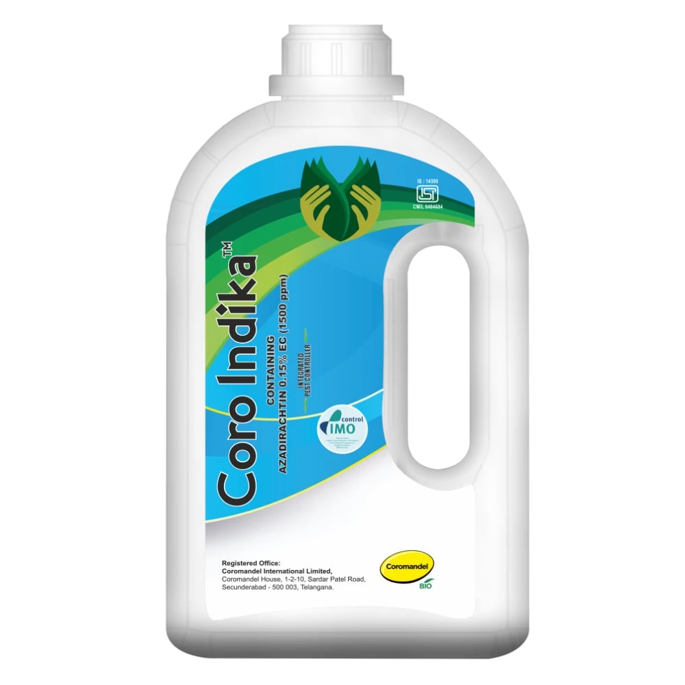Coromandel Coro Indika Azadirachtin 1500 PPM Insecticide, Effective For Chewing & Sucking Pest Control