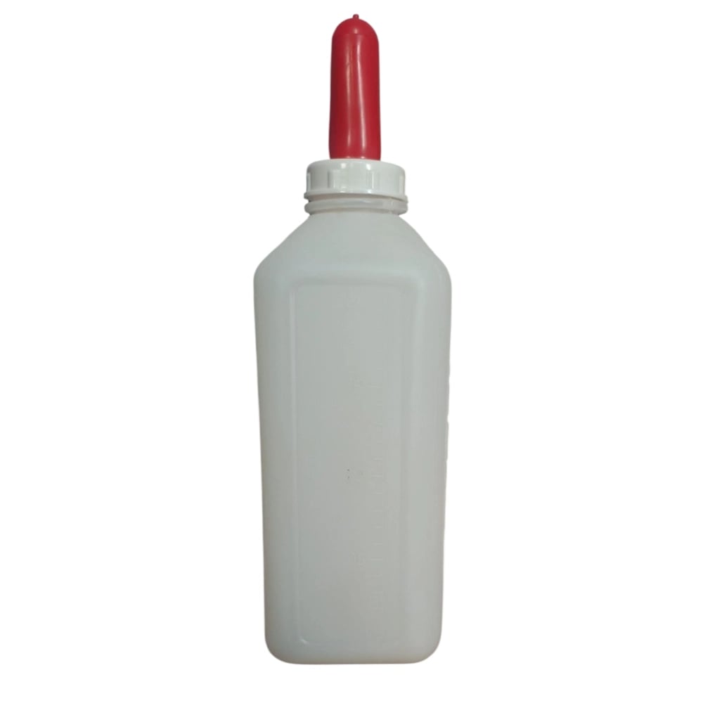PASHU SVASTH Calf Feeding Bottle, Silicone And Graduated Design For Easy Feeding Ideal For Calf Feeding (2 Liter)