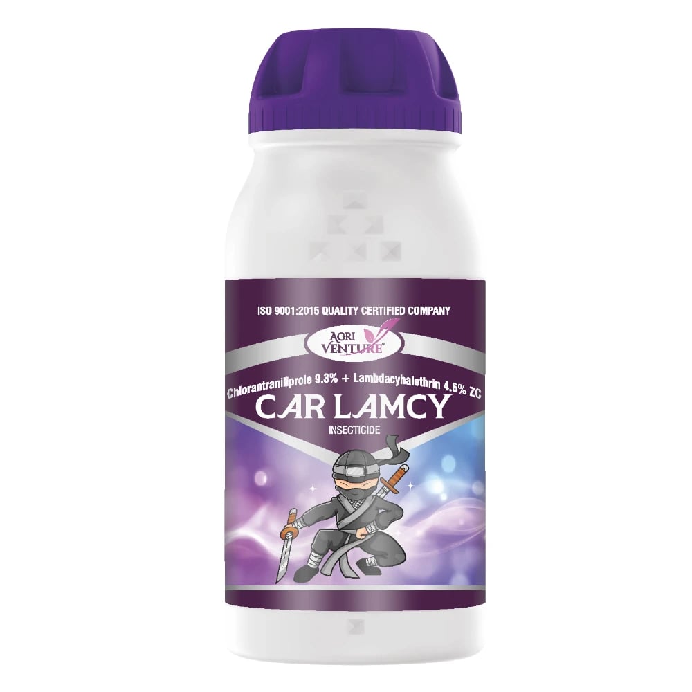 Agriventure CAR LAMCY Chlorantraniliprole 9.3% + Lambda Cyhalothrin 4.6% ZC Insecticide, Effective For Chewing And Sucking Pests