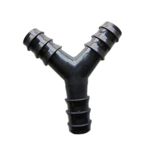 Siddhi Y Tee Connector 16 MM, Drip Irrigation Accessories, Leak-Proof Pipe Splitter