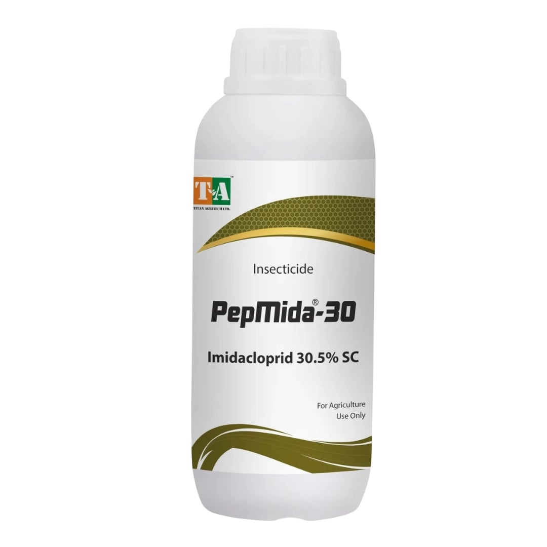 Titan Agritech Pepmida-30 Imidacloprid 30.5% SC Insecticide, Effective Sucking Pests