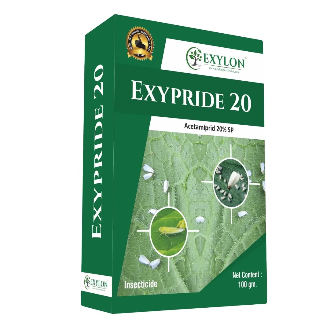 Exylon Exypride 20 Acetamiprid 20% SP Insecticide, Effective For Sucking Pest Control