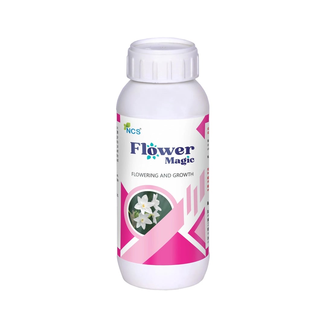 FLOWER MAGIC - Effective Flowering Stimulant and Enhancer, Combination Of N.B, Emulsifier, and Fulvic Acid