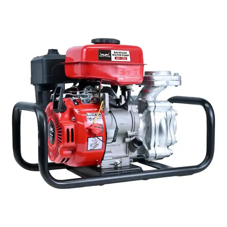 Balwaan Water Pump 2x2 Inch (Premium Monoblock) WP-22N. 7 HP 4-Stroke Petrol Engine