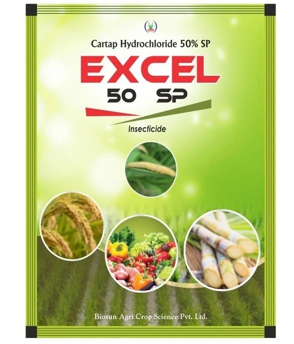 Biosun Excel 50 SP Cartap Hydrochloride 50% SP Systemic Insecticide