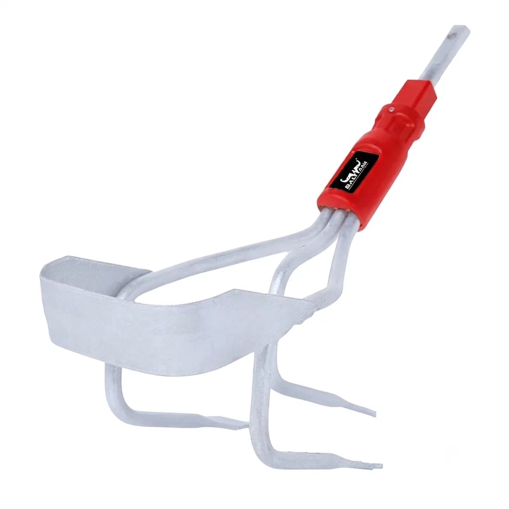 Balwaan GT-IC4 Manual Reversible Inter Cultivator, Heavy Duty Hand Weeder & Soil Aerator