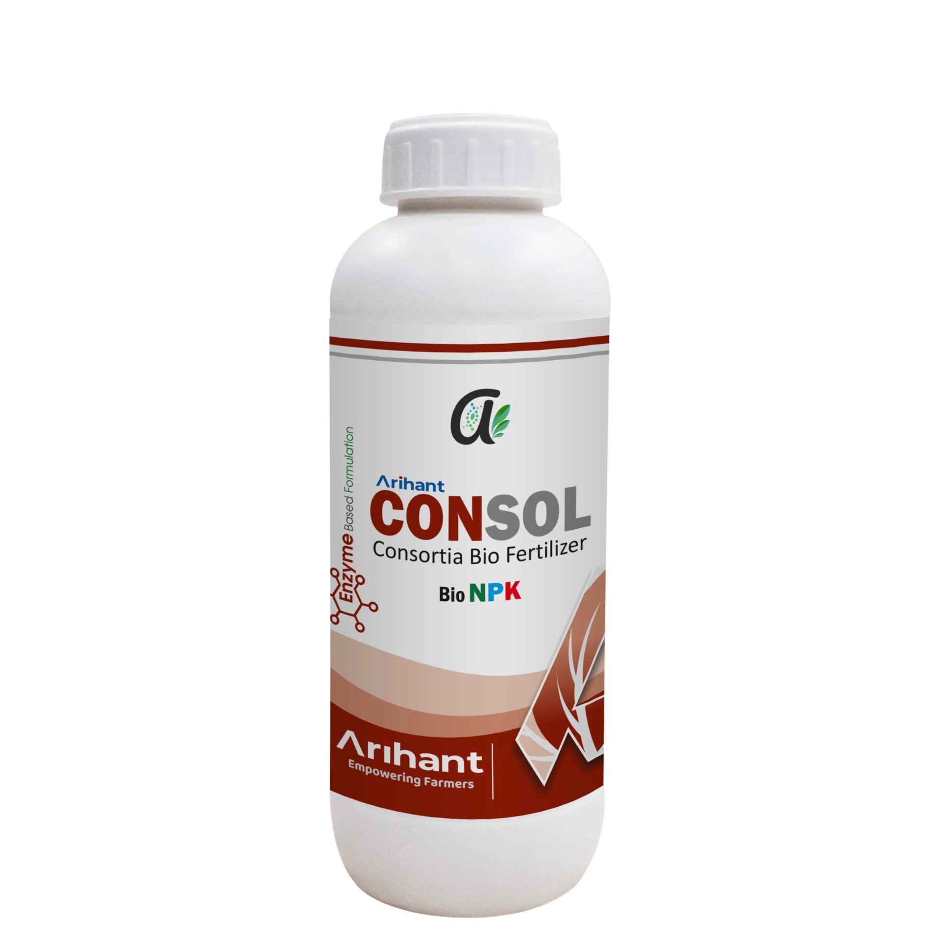 Arihant Consol - Enzyme-Based Liquid Bio-NPK Fertilizer for Soil Fertility & Crop Productivity