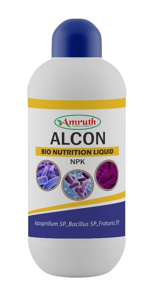 Amruth Alcon (Azospirillum Sp. Bacillus Sp. Frateurian Sp.) NPK Consortia For Improving Plant Vigor And Health.