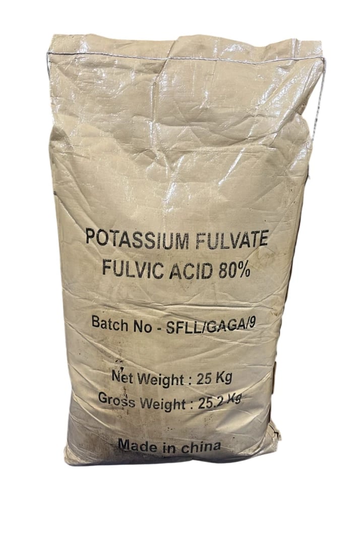 Agriventure Fulvic Acid (Fulvic Acid 80%) Organic Growth Promoter, Improves Root, Boosts Plant Immunity For All Crops