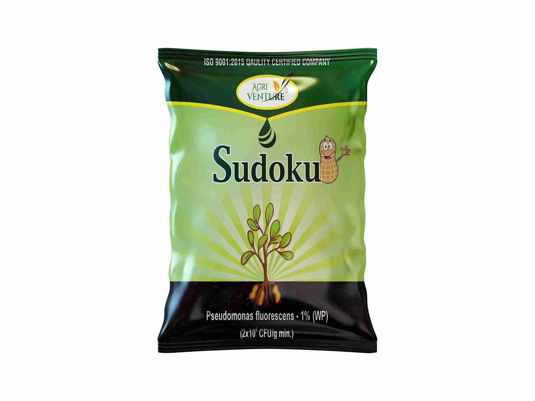 అగ్రివెంచర్ సుడోకు (సూడోమోనాస్ ఫ్లూరెసెన్స్ 1% WP) మొక్కల పెరుగుదల & ఆరోగ్యాన్ని మట్టిలోని వ్యాధులను అణచడం ద్వారా ప్రోత్సహిస్తుంది