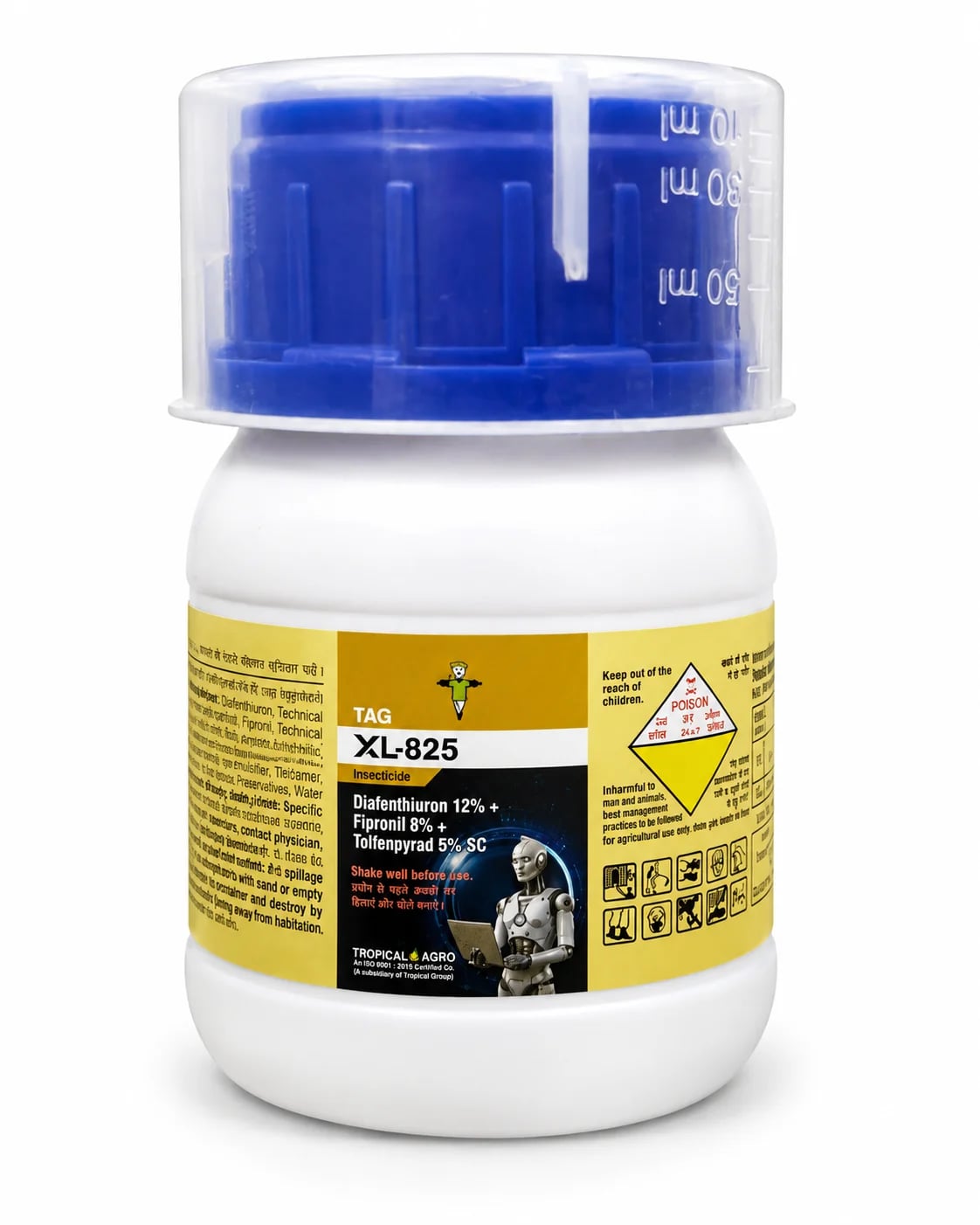 Tropical Agro TAG XL-825 Diafenthiuron 12% + Fipronil 8% + Tolfenpyrad 5% SC