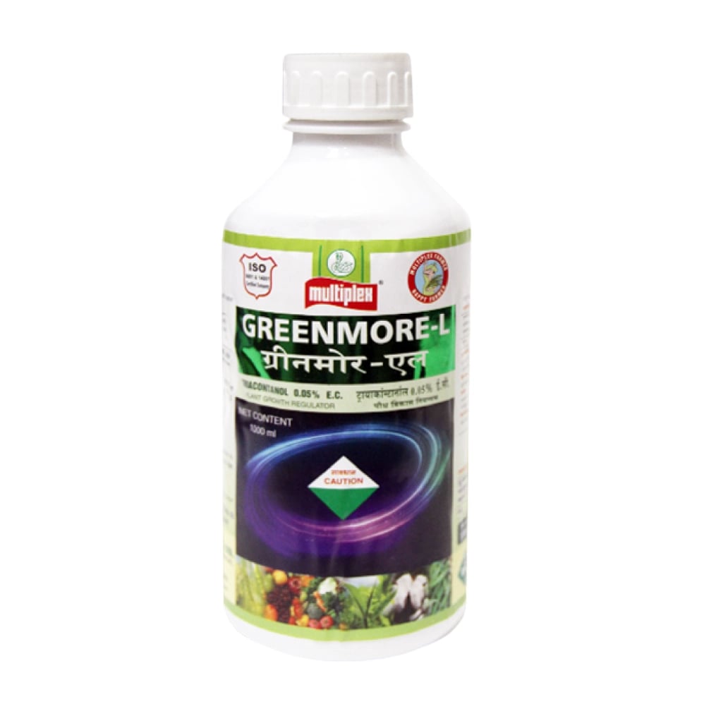 Multiplex Greenmore-L Triacontanol 0.05% EC Plant Growth Promoter For Better Yield And Plant Growth