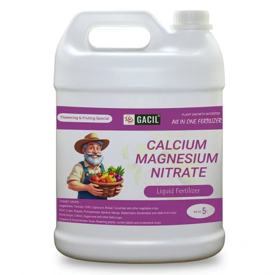 GACIL Calcium Magnesium Nitrate Liquid Fertilizer for Flowering and Fruit Setting