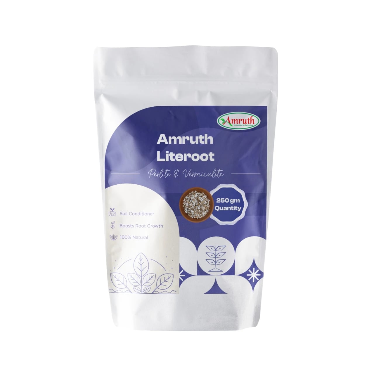 Amruth Lite Root Perlite Vermiculite Mix, Soil Aeration, Drainage And Rooting Media For Plants And Hydroponic, Root Growth In Plants