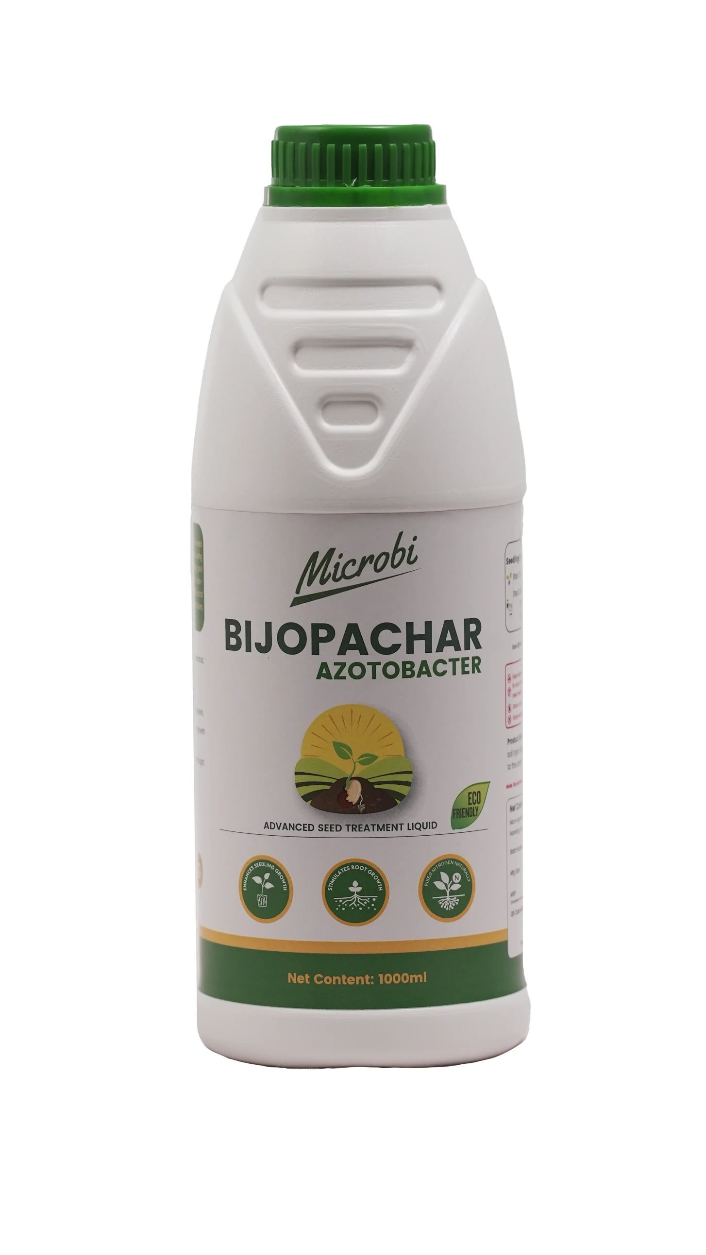 Dr.Soil Bijopachar Azotobacter 1liter.(ISO certified) dr.soil seed treatment  Vegetables, Sunflower, Coffee,  Tea, Mango, Arecanut, Coconut etc