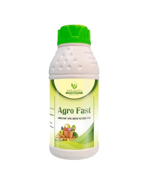 Annadata AGRO FAST Liquid Biological Fertilizer, Stimulates Growth, Gives New Leaves And Flowers Quickly