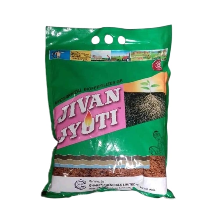 Gharda Jivan Jyoti Mycorrhizal GR Bio Fertilizer, Enhanced Plant Growth, Soil And Better Root Development