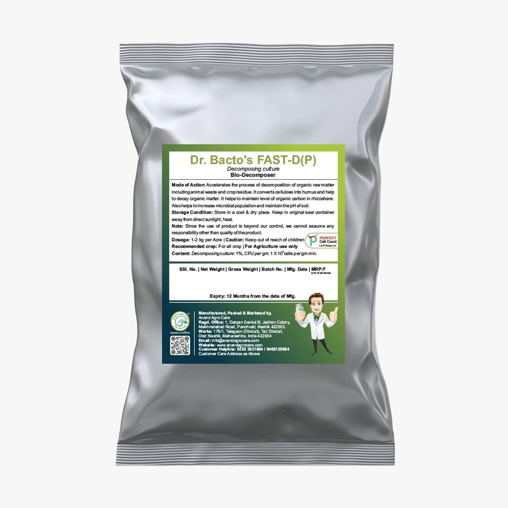 Dr. Bacto\'s FAST-D(P) Bio-Decomposer Decomposing Culture for Crop Residue Management