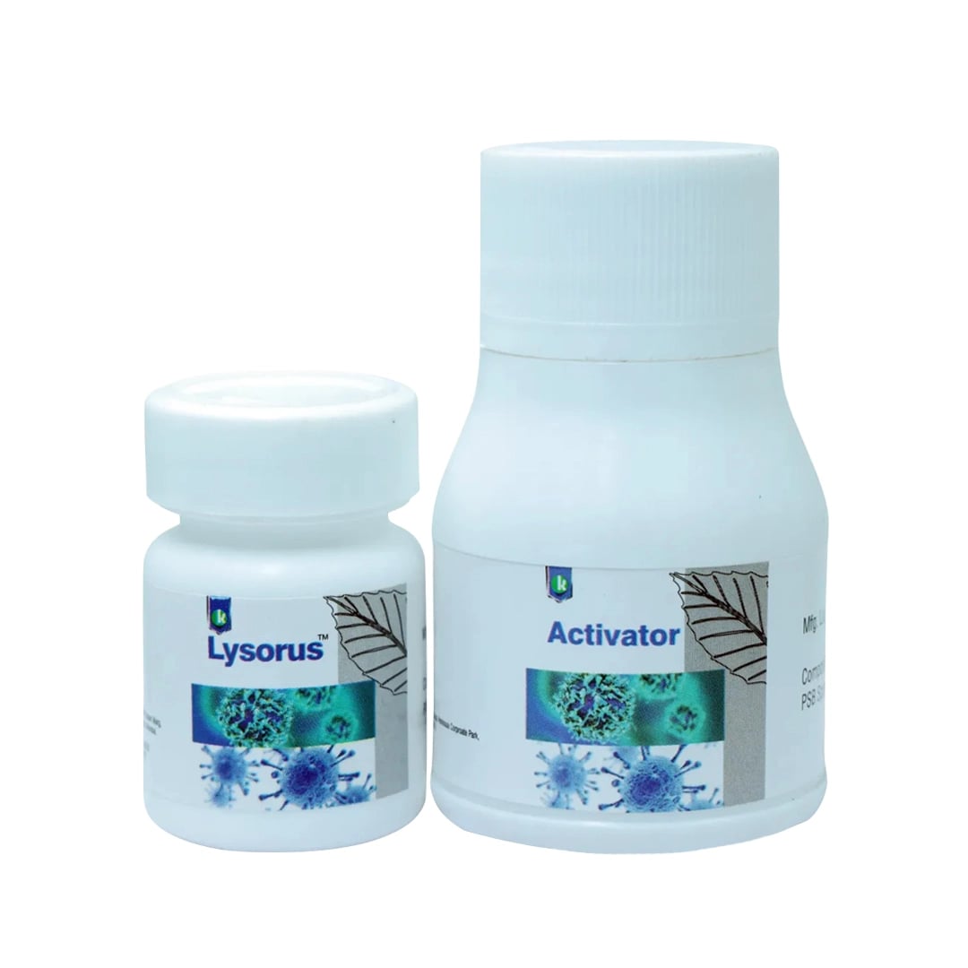 Katra Lysorus Anti-Virus and Anti-Bacteria (1 GM Lysorus Powder + 50 ML Activator)