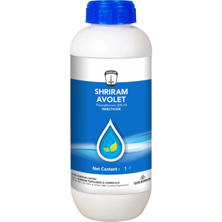 Shriram Avolet Thiamethoxam 30% FS Insecticide, Effective Seed Treatment For Early Pest Protection