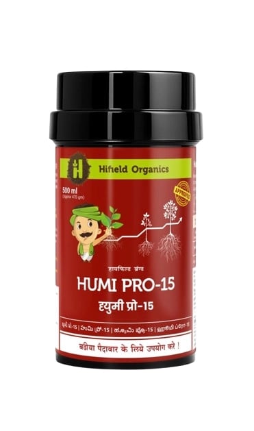 Hifield Humi Pro 15 Humic Acid 15% and Fulvic Acid 6%, Effective For Root Growth And Soil Health, Suitable For All Crops