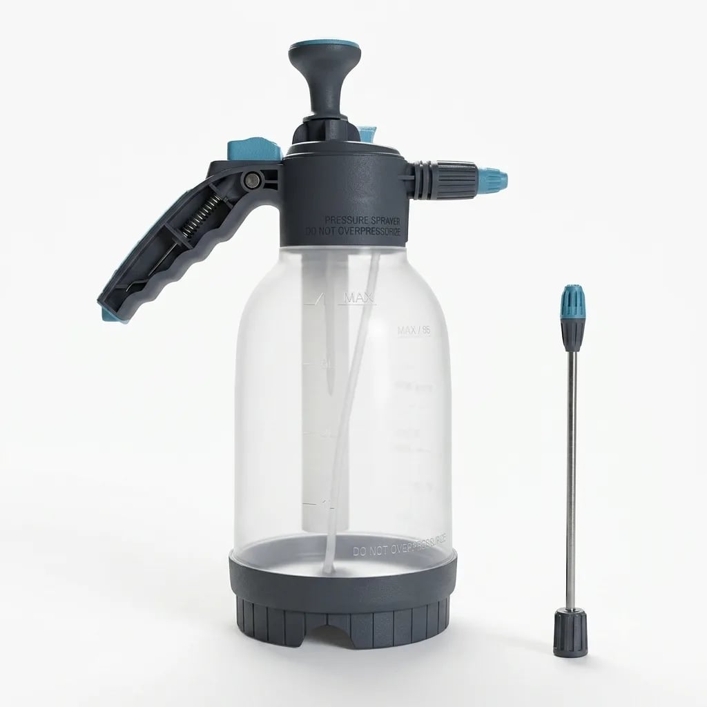 OEM 2 Litre Translucent Pressure Spray Pump with Extension Rod