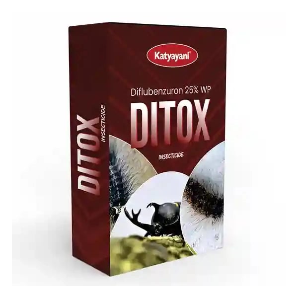 Katyayani Ditox Diflubenzuron 25% WP Insecticide, Control Of Sciarid Flies, Armyworms, Leaf Miners, Whiteflies, Termites, Fungus Gnats, Shore Flies