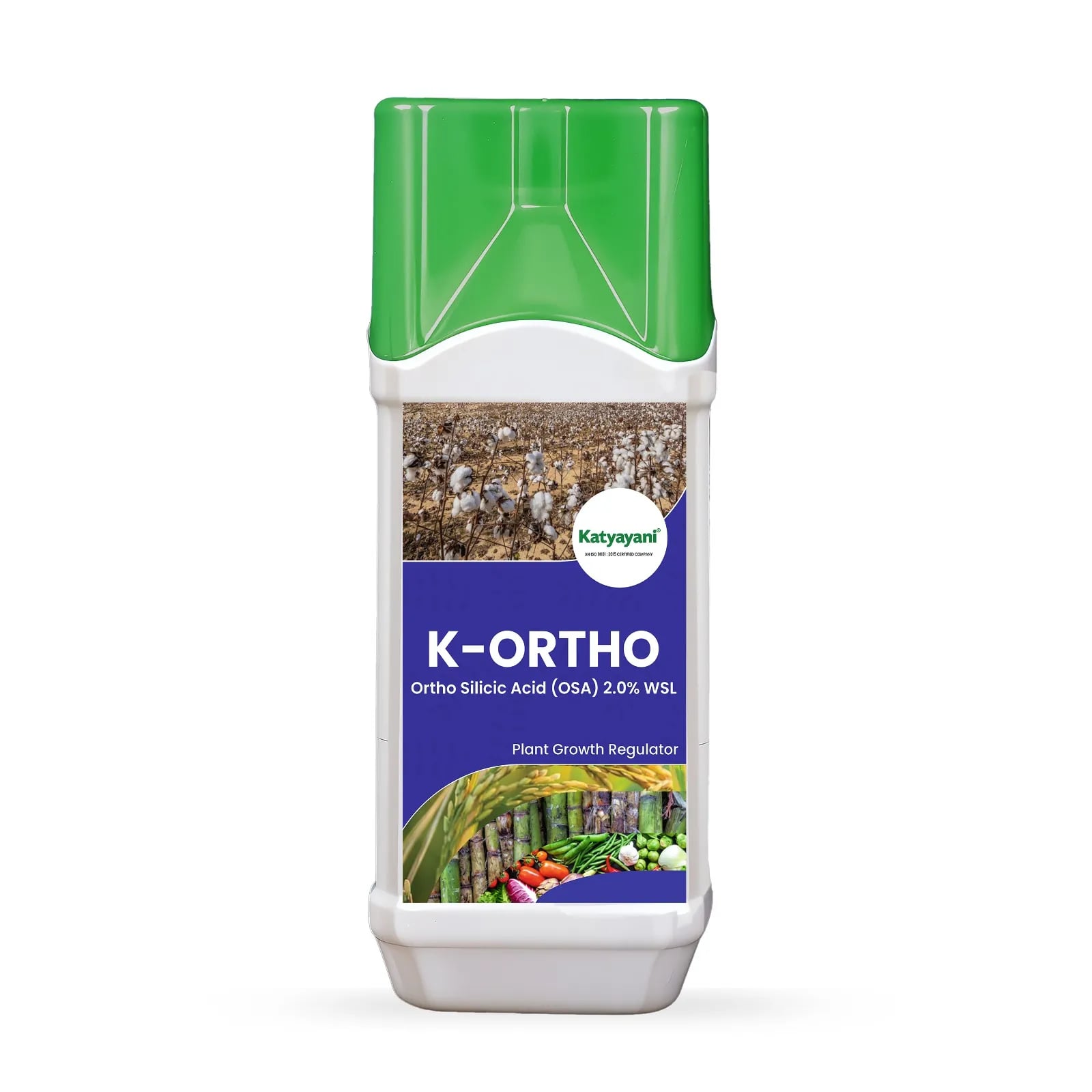 Katyayani K-Ortho Orthosilicic Acid (OSA) 2% PGR, Enhanced Crop Health and Resilience