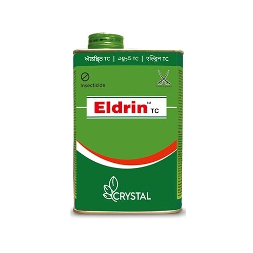 क्रिस्टल एल्ड्रिन क्लोरपायरीफॉस 20% ईसी कीटनाशक, विभिन्न फसलों में इल्ली, दीमक और रस चूसने वाले कीटों के लिए प्रभावी