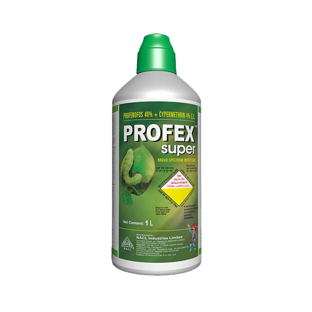 Nagarjuna Profex Super Insecticide - Broad Spectrum Combination Insecticide Sucking & Chewing Pest Control in Cotton