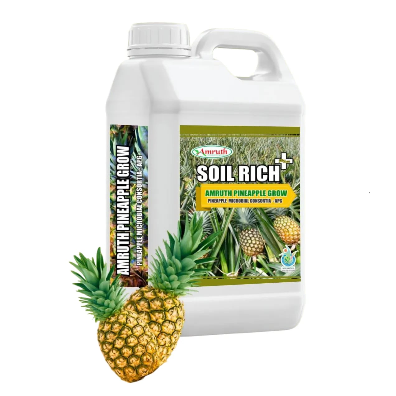 Amruth Pineapple Grow (APG) Pineapple Microbial Consortia, Bio-Fertilizer For Enhanced Pineapple Yield