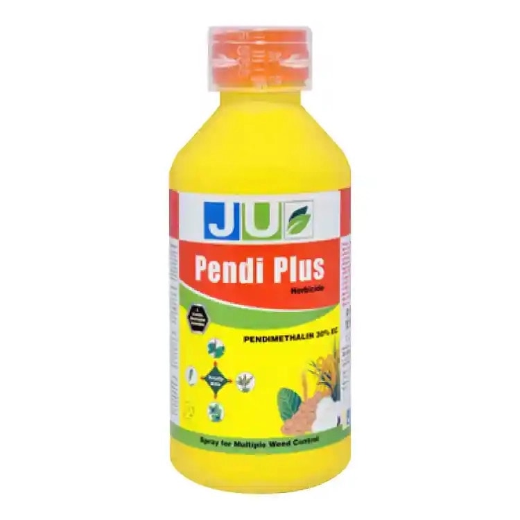 Ju Pendi Plus Pendimethalin 30% EC Herbicide, Weed Management Tool For Broad Spectrum Weed Control in Cereals, Oilseeds and Pulses