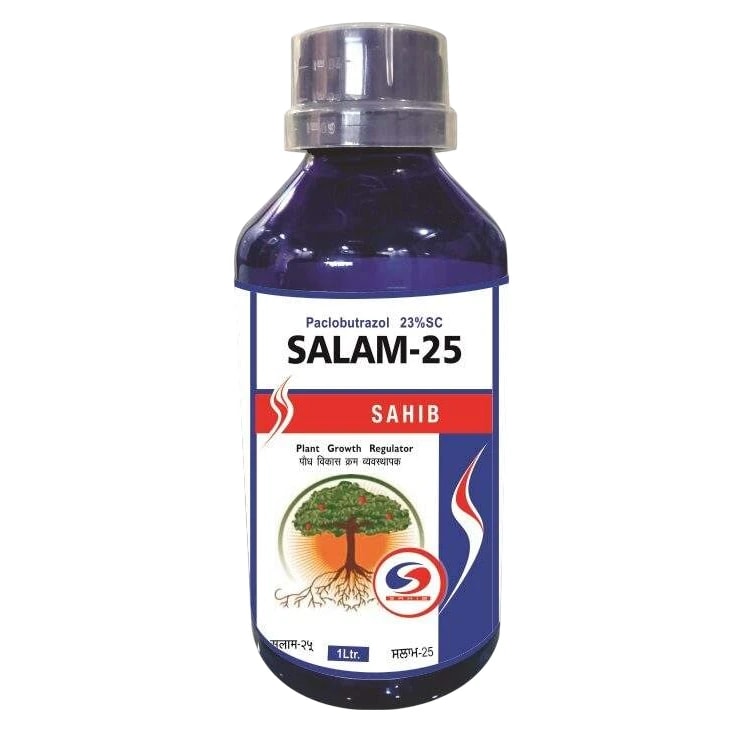 Sahib Salam 25 Paclobutrazol 23% SC Plant Growth Regulator, Effective For Vegetables, Improved Nutrient Uptake