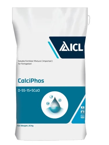 ICL CalciPhos 0-55-15+5CaO Water Soluble Fertilizer For Root and Yield
