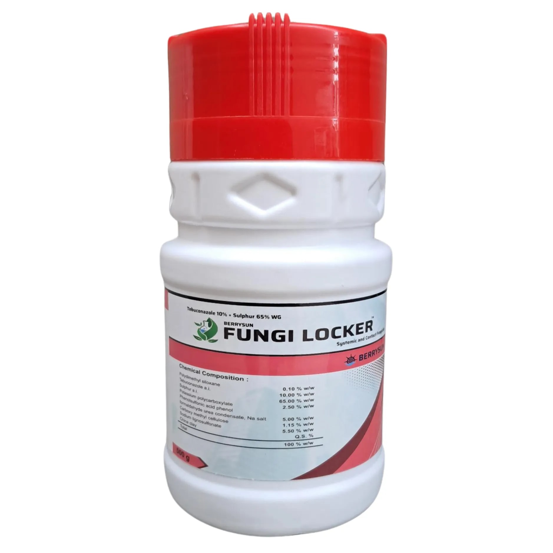 Berrysun FUNGI LOCKER Tebuconazole 10% + Sulphur 65% WG Fungicide, Effective For Disease Control In Crops