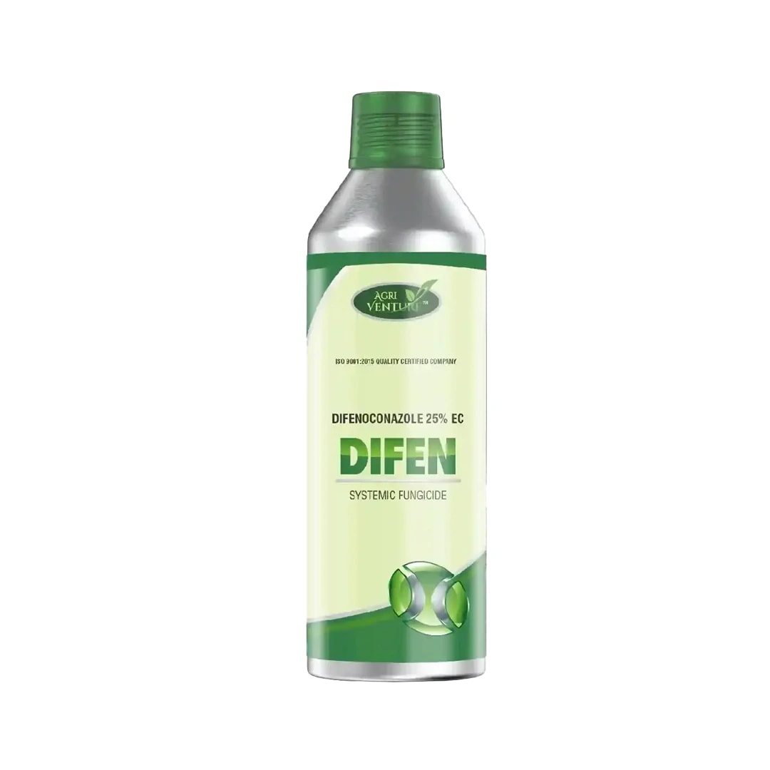 Agriventure Difen (Difenoconazole 25 % Ec) Fungicide, Best For Paddy, Chilli, Cumin And Onion