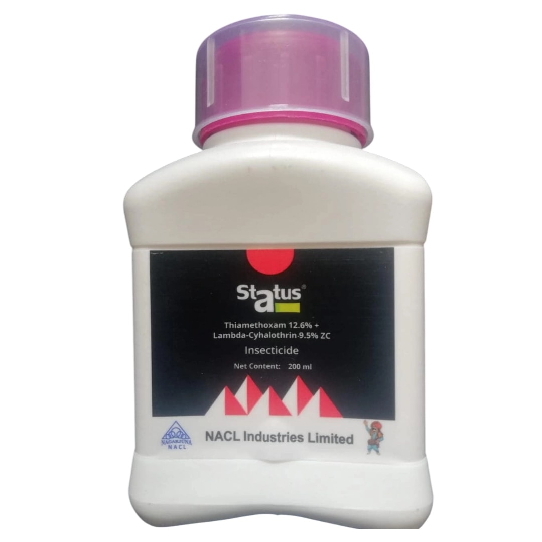 NACL Status Thiamethoxam 12.6% + Lambda Cyhalothrin 9.5% ZC Insecticide, Efficient For Sucking And Chewing Pests Control In Multiple Crops